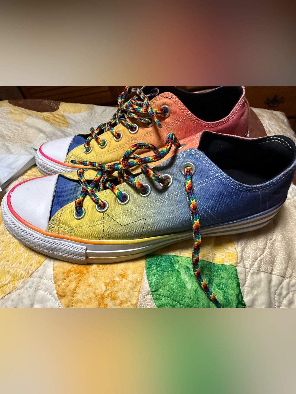 Converse Chuck Taylor Pride Women’s Custom Gradient Canvas Sneakers